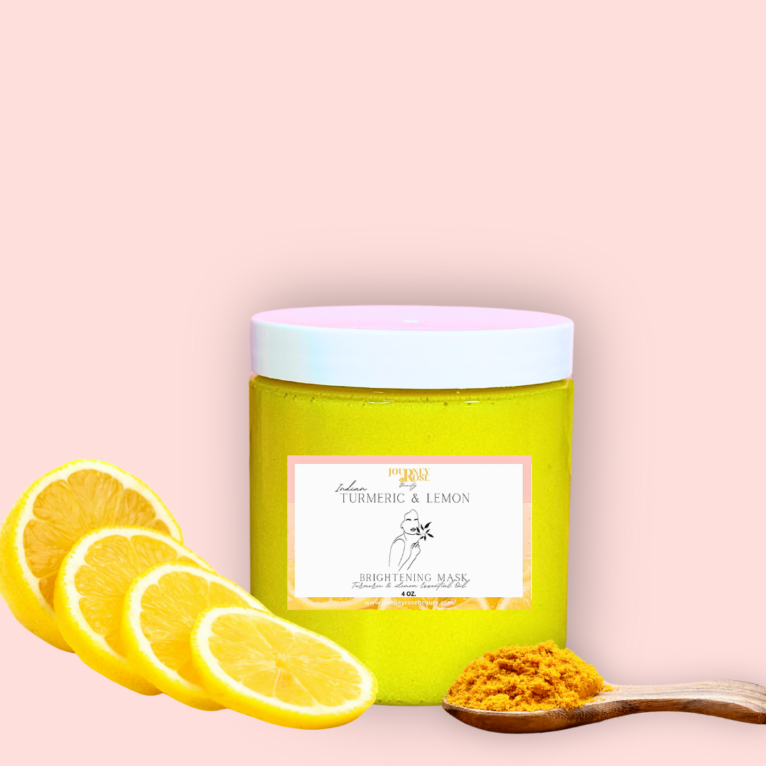 Indian Turmeric & Lemon Jelly Face Mask
