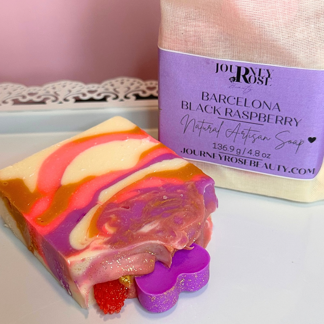 Barcelona Black Raspberry Natural Soap