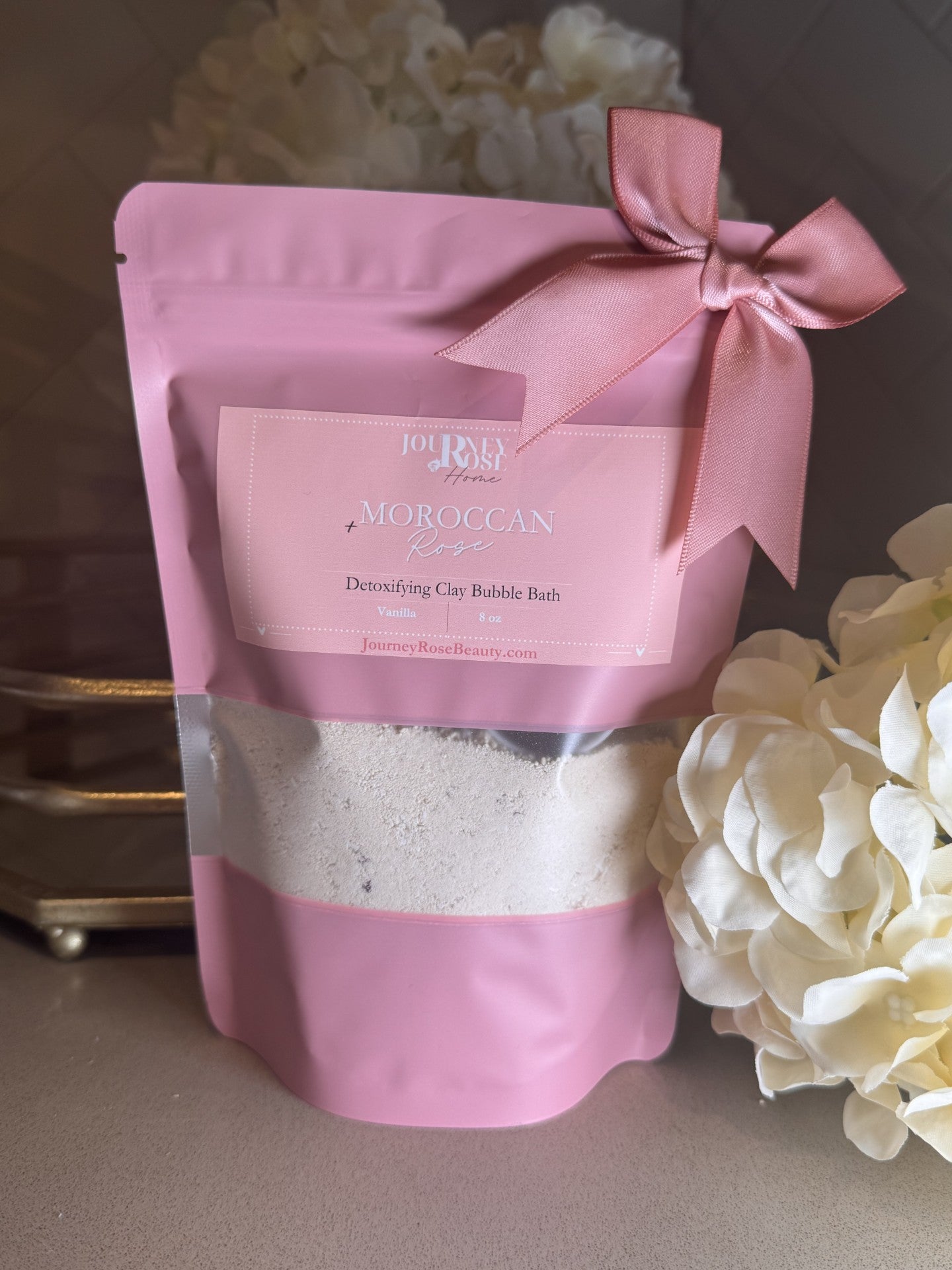 Moroccan Rose Detoxifying Clay Bubble Bath