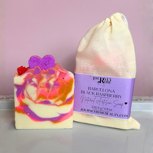 Barcelona Black Raspberry Natural Soap