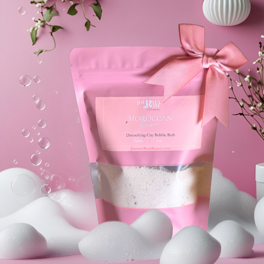 Moroccan Rose Detoxifying Clay Bubble Bath