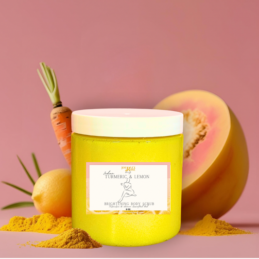 Indian Turmeric &  Lemon Body Scrub
